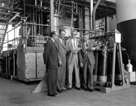 Bubble Chamber - Note crates of coffee wine, left