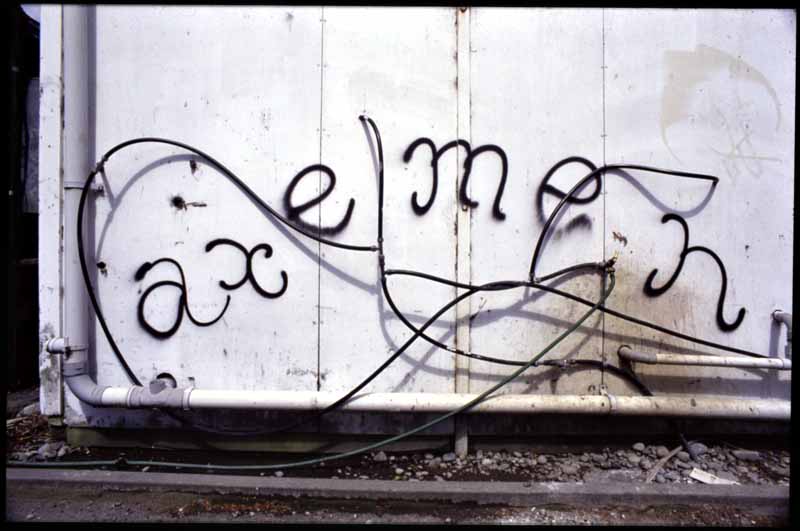 Stu's plumbing tag in 1984