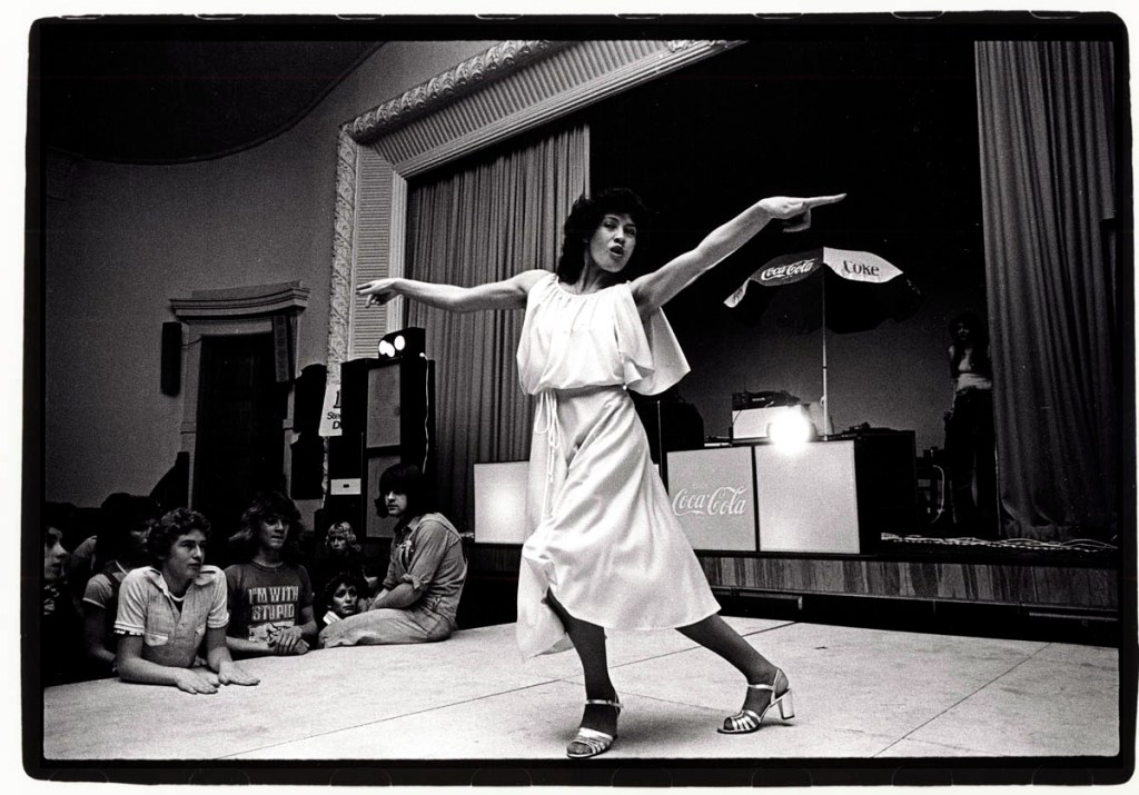 mere-nihoniho-disco-queen Christchurch's Disco Queen Mere Nihoniho at Caledonian Hall '77 by Kowalski