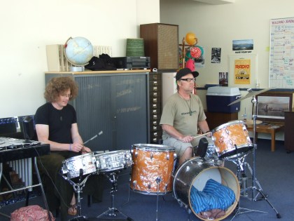 Rustle, Stu Kawowski, Radio Volcano