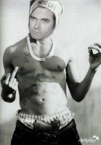 "...one had to try to look intimidating..."