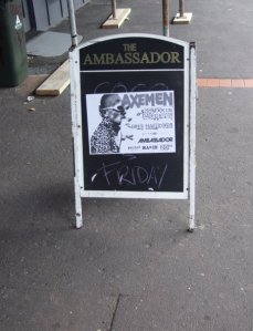 Ambassador Gig, Auckland, March 20 2009
