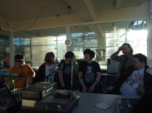 Axemen / Hairdos at Radio Volcano, Lyttelton Axemen / Hairdos at Radio Volcano, Lyttelton September 2009