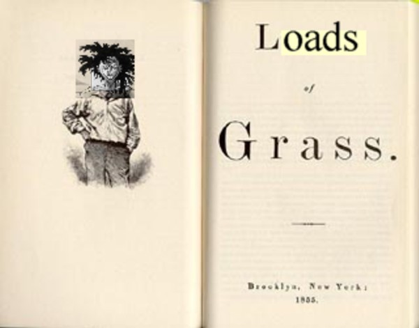 author Walt "Slim" Whitmon & his famous book