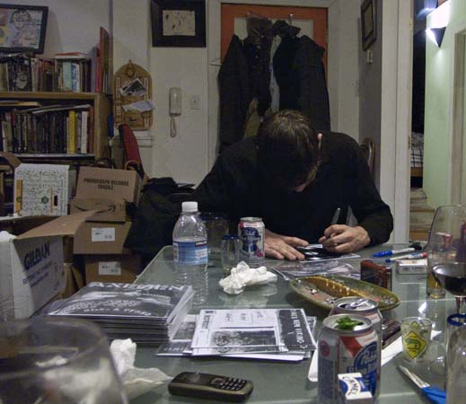 Jared workin on covers