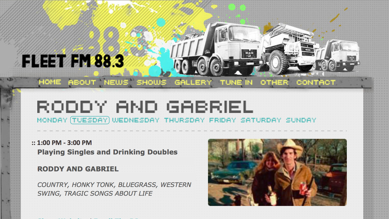 Roddy &amp; Gabriel Fleet FM